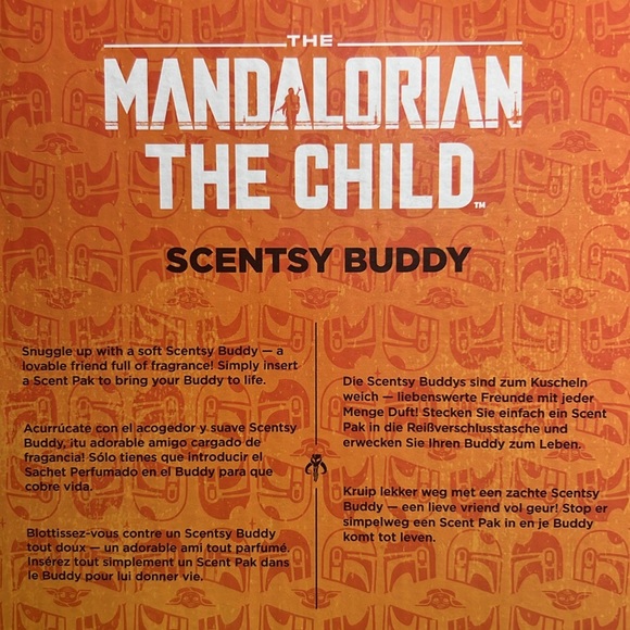 Scentsy Buddy The Mandolorian The Child  Star Wars GROGU BABY YODA missing PAk - Picture 4 of 17
